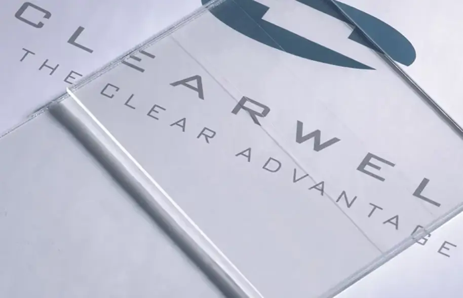 Excellent transparency of the welding area