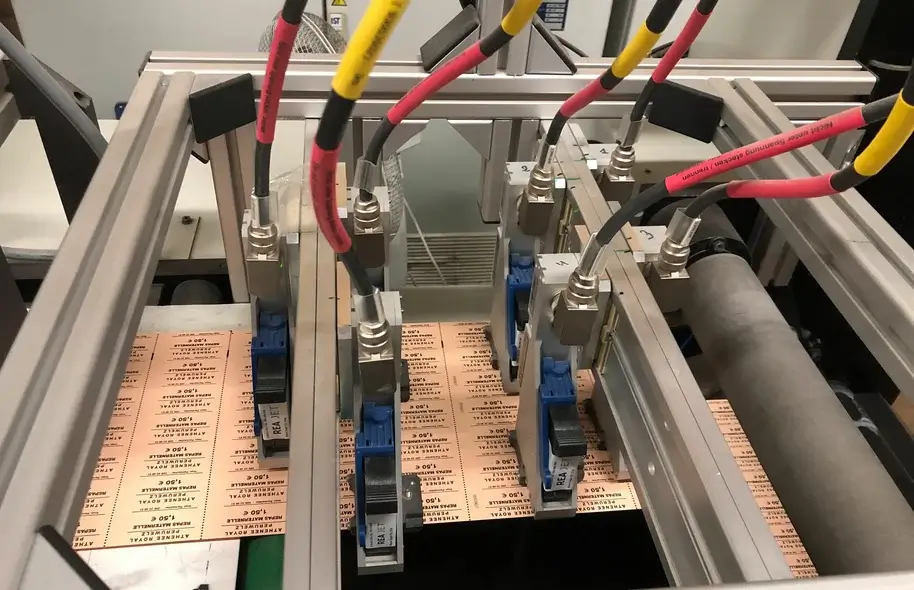 Digital inline print