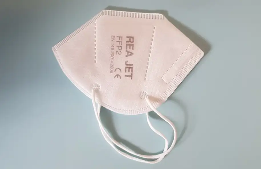 Respirators marked with CE mark