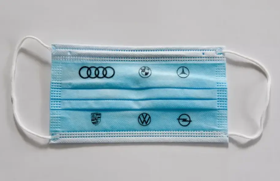 Respirators marked with logo