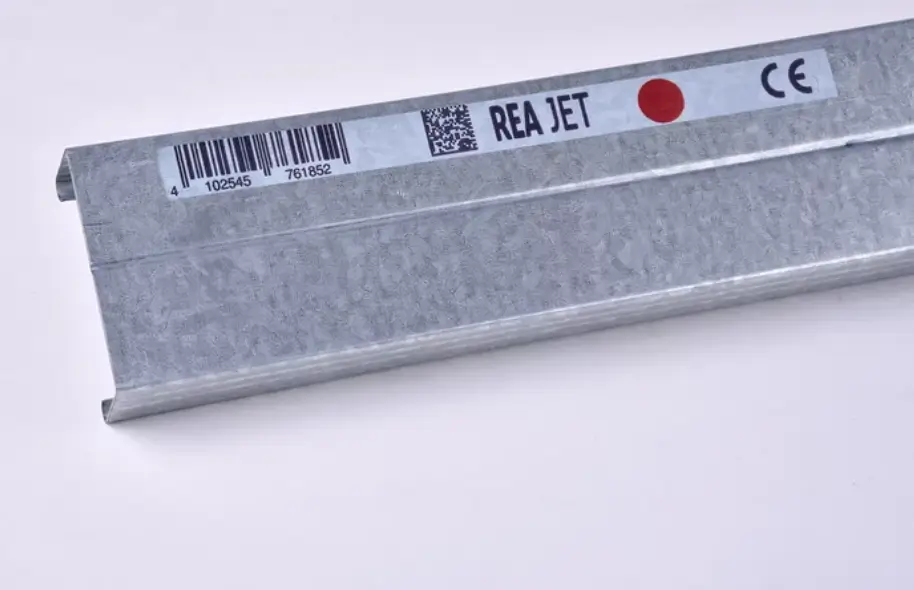 Wet-on-wet printing with two colors on metal profiles - REA JET HR