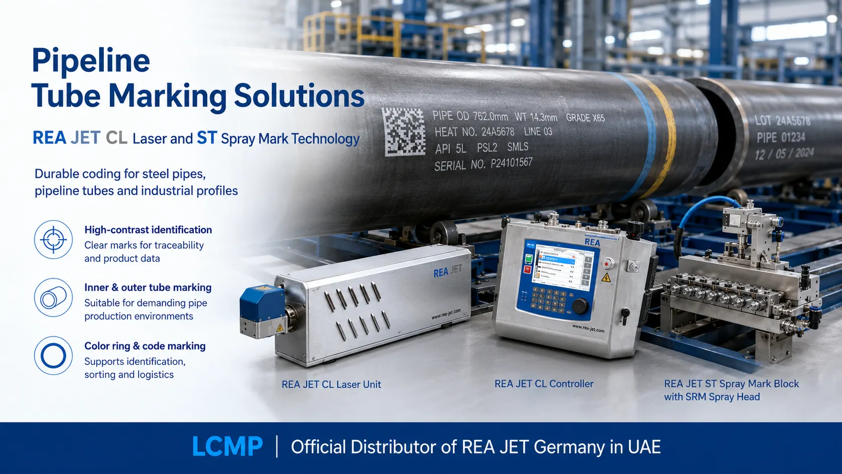 Pipeline Tube Marking in UAE