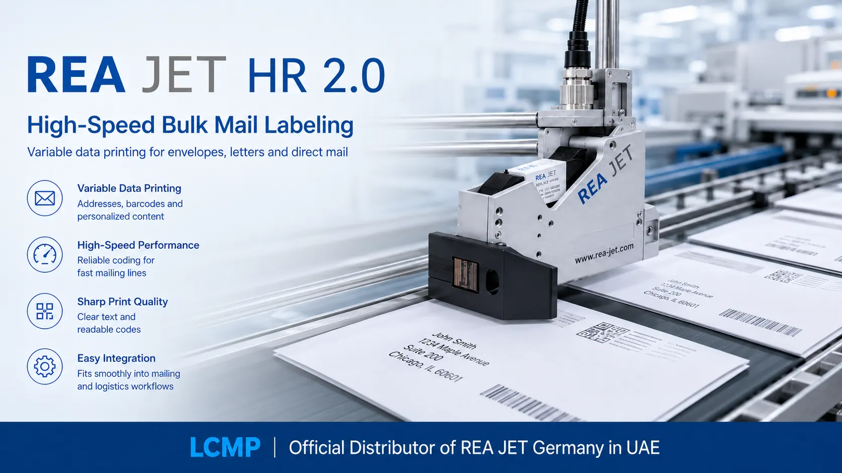 High-Speed Coding and Marking for Bulk Mail & Envelope Labeling