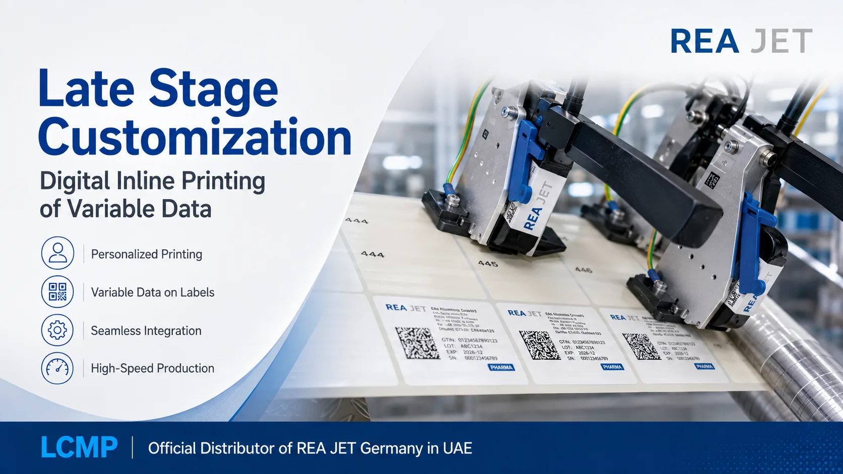 Late Stage Customization with REA JET Coding and Marking Solutions