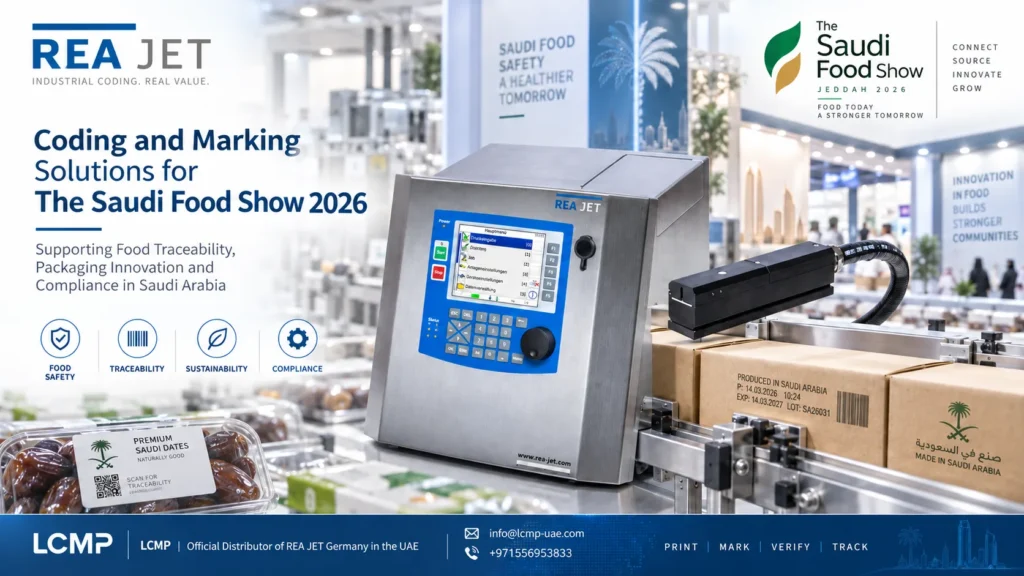 ood Coding, Marking & Traceability Solutions | Saudi Food Show 2026